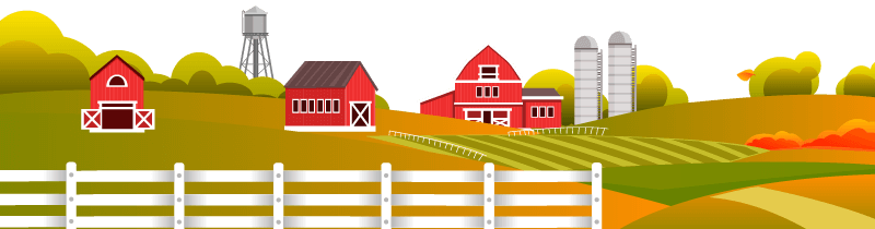 Farm illustration.